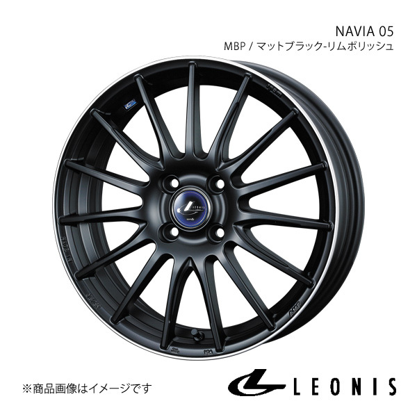 LEONIS/NAVIA 05 N-BOX/N-BOX+/N-BOX SLASH JF3/JF4 アルミホイール1本【15×4.5J 4-100 INSET45 BPB】 0036247