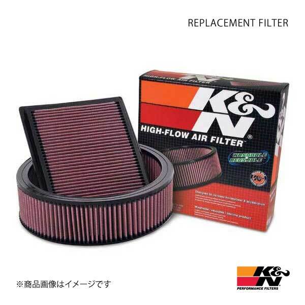 K&N エアフィルター REPLACEMENT FILTER 純正交換タイプ AUDI A6 4G(C7) 4GCRES/4GCREB 15~ ケーアンドエヌ