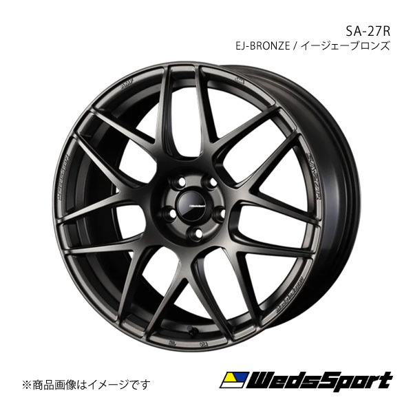 WedsSport/SA-27R ヴェルファイア 20系 アルミホイール1本【17×7.0J 5-114.3 INSET40 EJ-BRONZE】 0074185