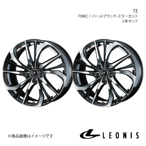 LEONIS/TE CX-3 DK系 4WD アルミホイール2本セット【17×7.0J 5-114.3 INSET47 PBMC】0038768×2