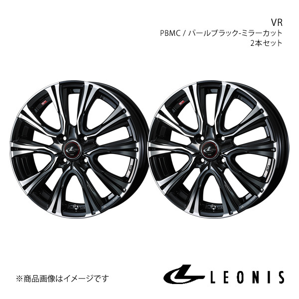 LEONIS/VR ロードスター NB系 アルミホイール2本セット【16×6.0J 4-100 INSET42 PBMC】0041226×2
