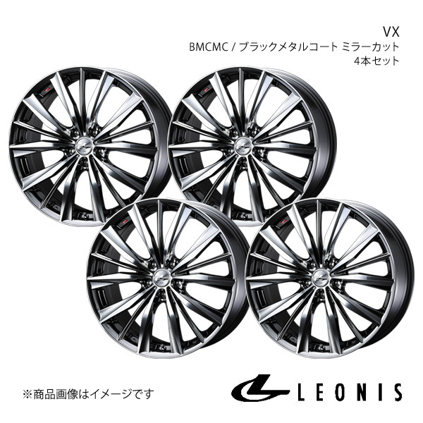 LEONIS/VX RAV4 50系 アルミホイール4本セット【17×7.0J 5-114.3 INSET42 BMCMC】0033260