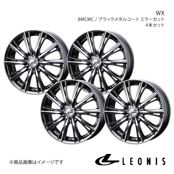 LEONIS/WX エブリイワゴン DA17W アルミホイール4本セット【15×4.5J 4-100 INSET45 BMCMC】0033861