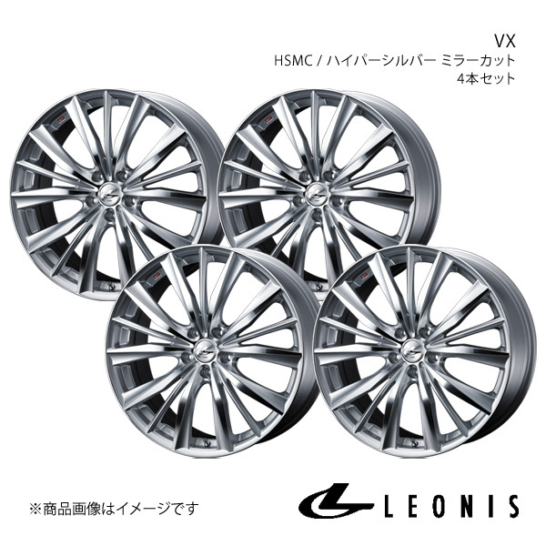 LEONIS/VX アウトランダー GN系 アルミホイール4本セット【20×8.5J 5-114.3 INSET35 HSMC】0033291