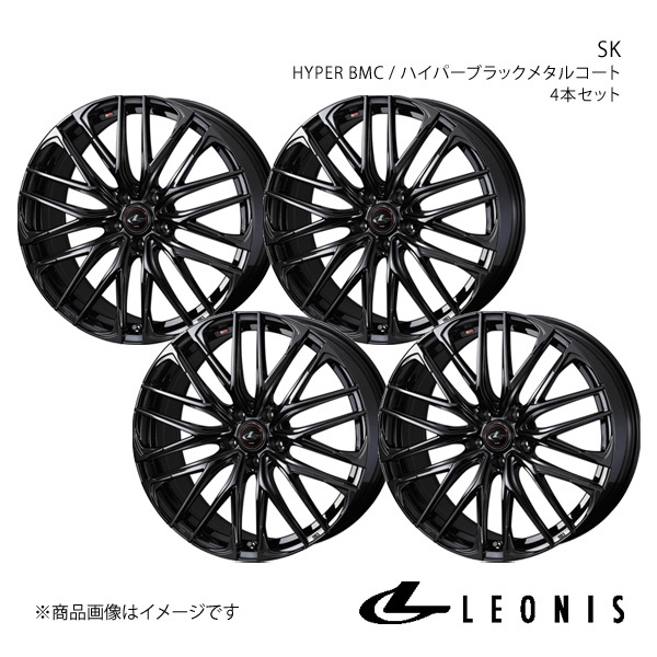 LEONIS/SK ムーヴ L170系 アルミホイール4本セット【16×5.0J 4-100 INSET45 HYPER BMC】0040965
