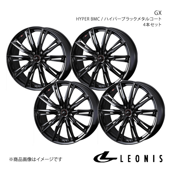 LEONIS/GX ステラ RN1/RN2 アルミホイール4本セット【16×5.0J4-100 INSET45 HYPER BMC】0040957×4