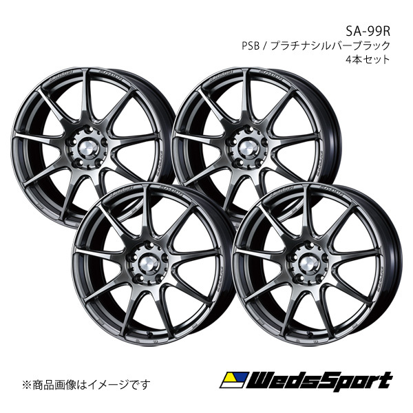 WedsSport/SA-99R ノア 70系 アルミホイール4本セット【18×7.5J 5-114.3 INSET45 PSB】0073908×4 59,523円