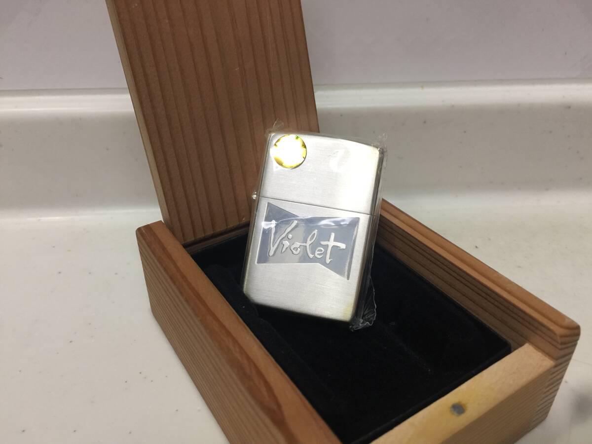 Zippo ジッポー VIOLET バイオレット V-No.00414 11年製 未使用 KJ1HU