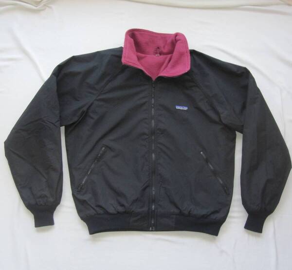 ☆80s パタゴニア シェルドシンチラ ジャケット(XL)黒 /patagonia パフボール / vintage / mars / ビンテージ / ダスパーカ ベスト