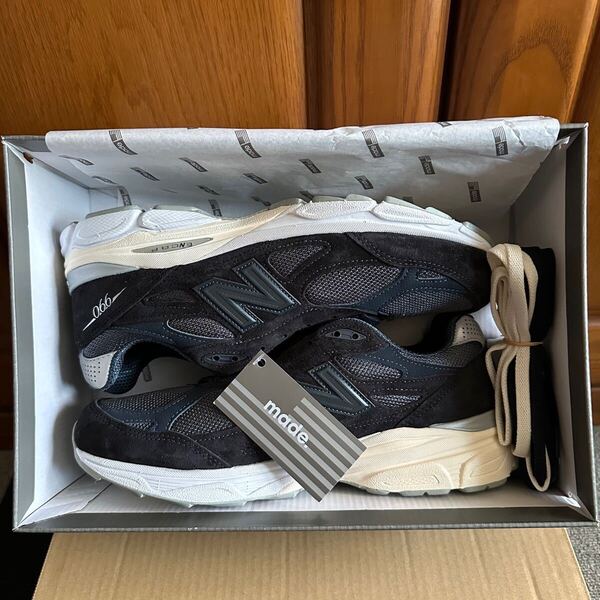 KITH RONNIE FIEG NEW BALANCE M990KI3 GENESIS/NAVY MADE IN U.S.A. ニューバランス ネイビー
