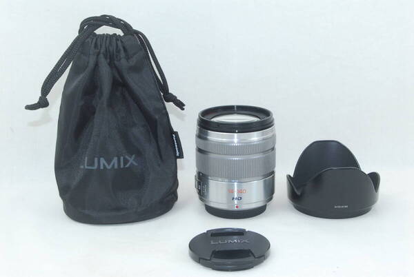 ★良品★Panasonic パナソニック LUMIX G VARIO 14-140mm F3.5-5.6 シルバー ケース付き♪