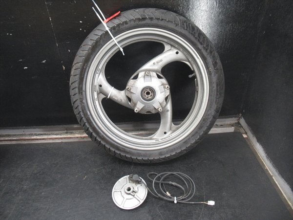 J2R6-0927 ヤマハ FJ1200A フロントホイール タイヤ ABSセン