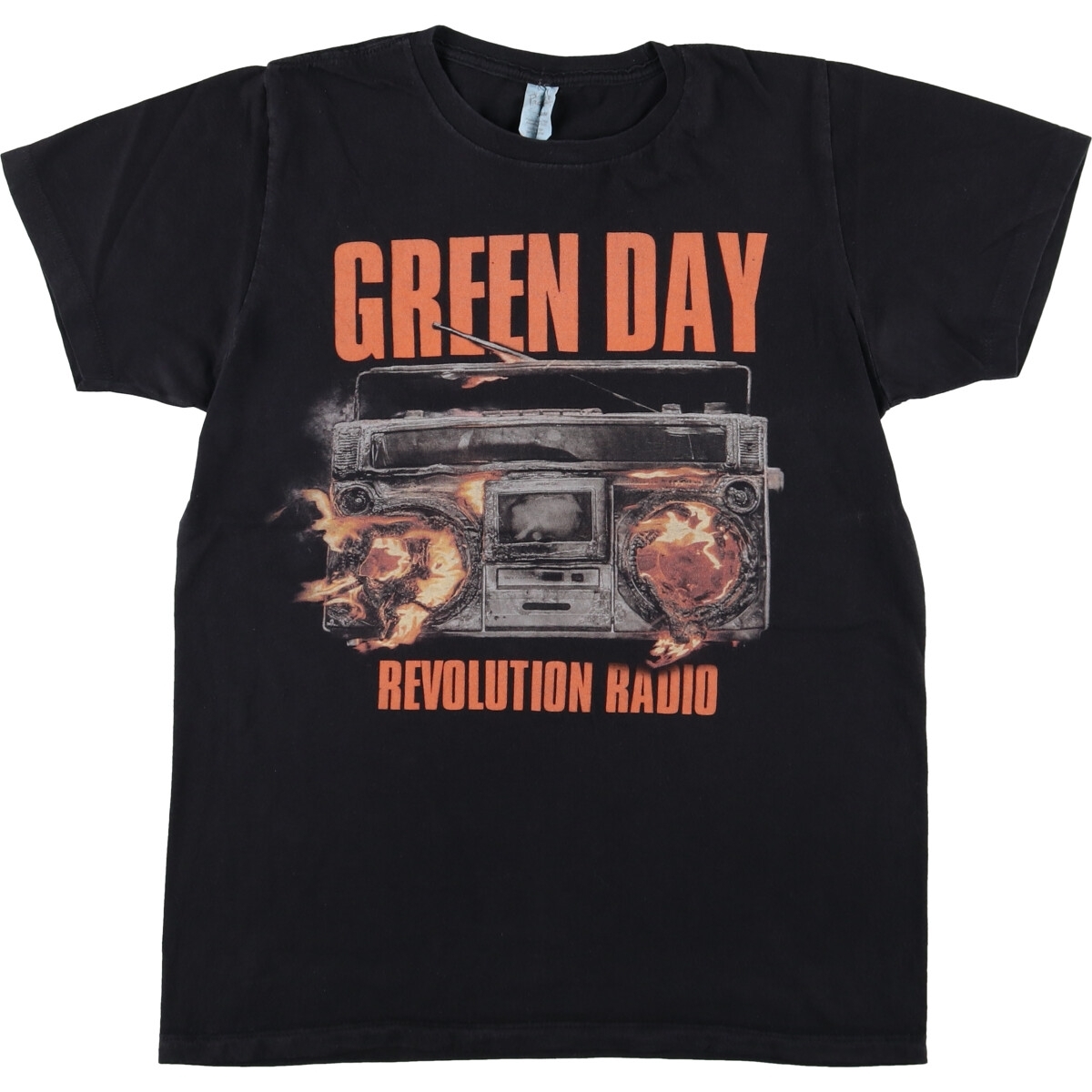 古着 Pacific GREEN DAY グリーンデイ バンドTシャツ バンT メンズM相当 /eaa496801