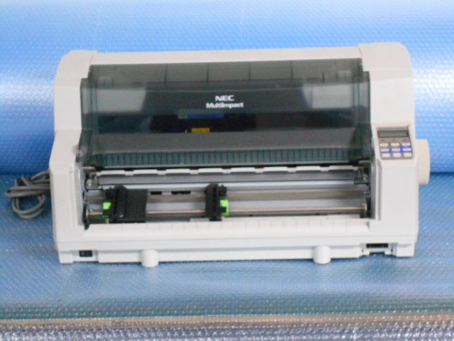【印刷動作テスト済】NEC MultiImpact 700JX3 前後トレイ無 中古インクリボン付 1週間返品保証 即日発送 中古品【H19030410】 【印刷動作テスト済】NEC MultiImpact 700JX3 前後トレイ無 中古インクリボン付 1週間返品保証 即日発送 中古品【H19030410】