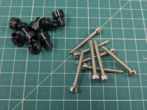 テールレンズ樹脂ビス換装キット黒