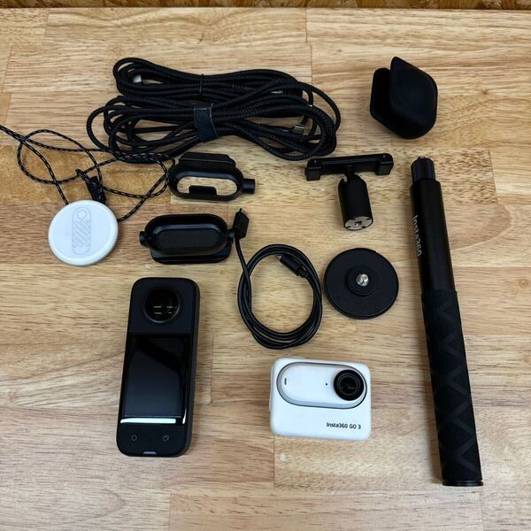 インスタ insta360 GO3 128gb X3 セット アクションカメラ