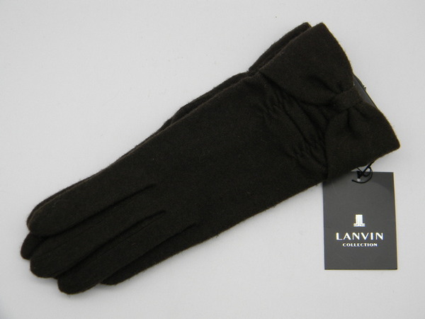 ◆ LANVIN ◆ 手袋 こげ茶色 ランバン