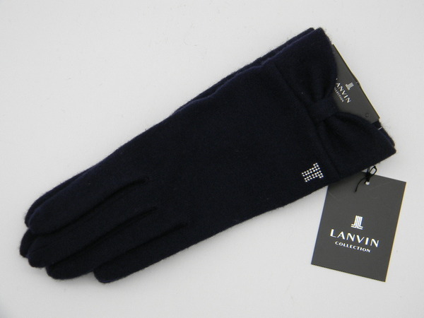 ■ LANVIN ■ 手袋 濃紺 ランバン ネイビー