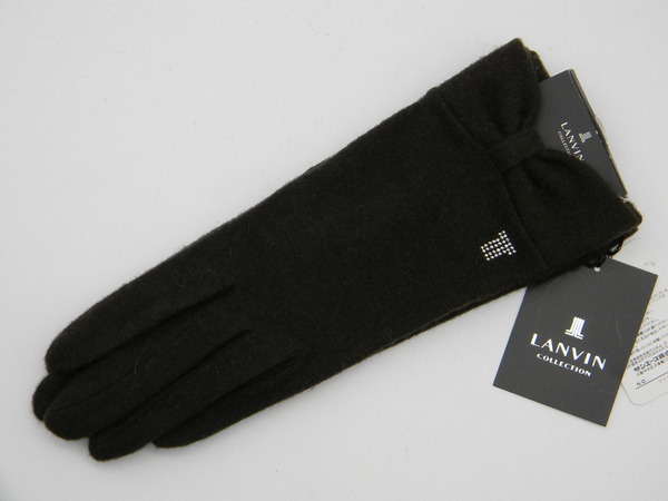 ■ LANVIN ■ 手袋 こげ茶色 ランバン