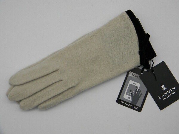 ☆★ LANVIN ★☆ 手袋 ランバン リボン