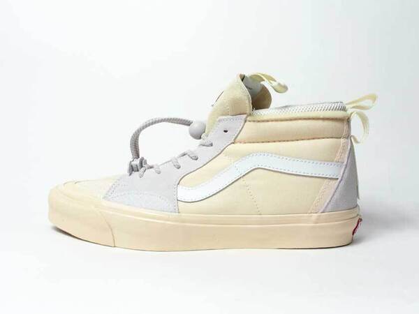 定価5千円引き!2023限定モデル新品【Vans Vault×アドバイザリー ボード クリスタルズ】US8(26cm)・スケートハイEXT/エクリュ