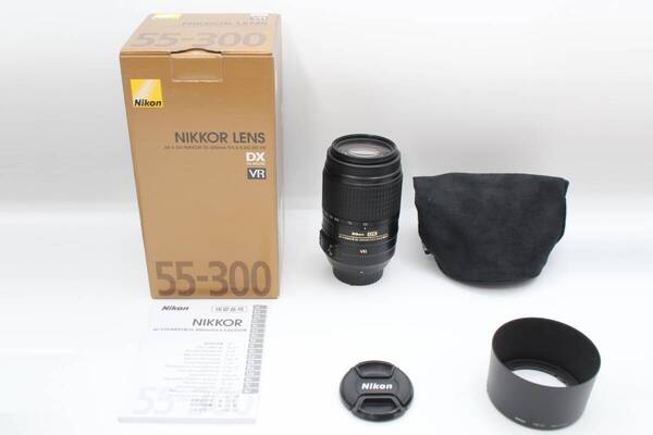 新品級◆Nikon ニコン AF-S DX NIKKOR 55-300mm F4.5-5.6G ED VR◆1024-8939
