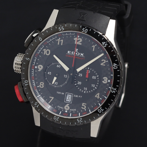 中古腕時計191【EDOX】 100本限定 WRC ChronoRally Japan