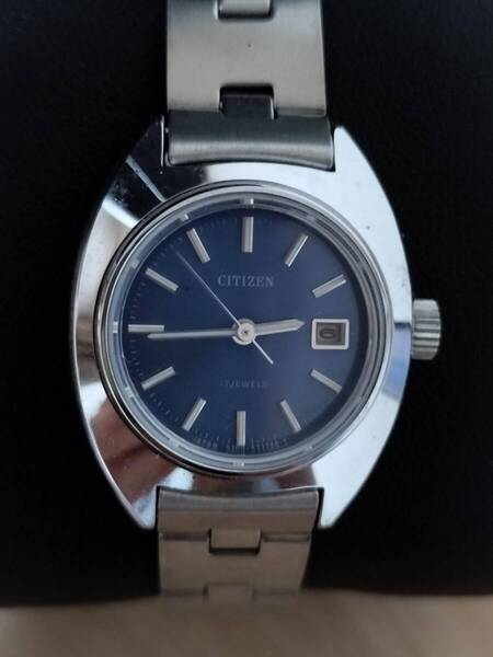 美品 稼働品 CITIZEN シチズン 腕時計 自動巻き 機械式 カレンダー