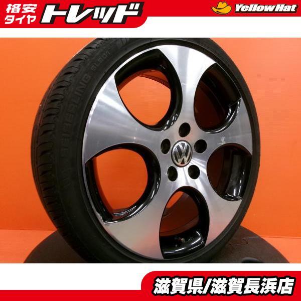 Yahoo!オークション -「ゴルフ gti 18」(タイヤ、ホイール) の Yahoo!オークション -「ゴルフ gti 18」(タイヤ、ホイール) の