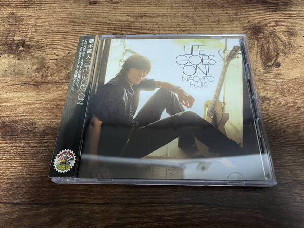 藤木直人CD「LIFE GOES ON!」DVD付 ●