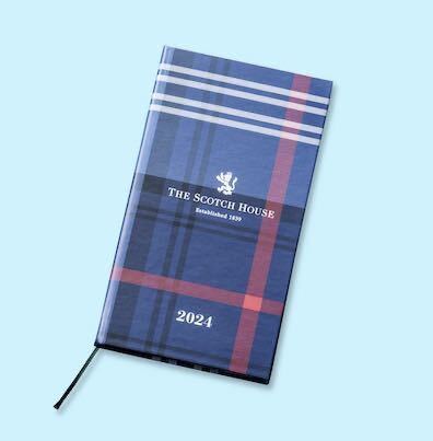【サライ 2023年11月号付録】ザ・スコッチハウス スケジュール手帳(未開封品×1冊)
