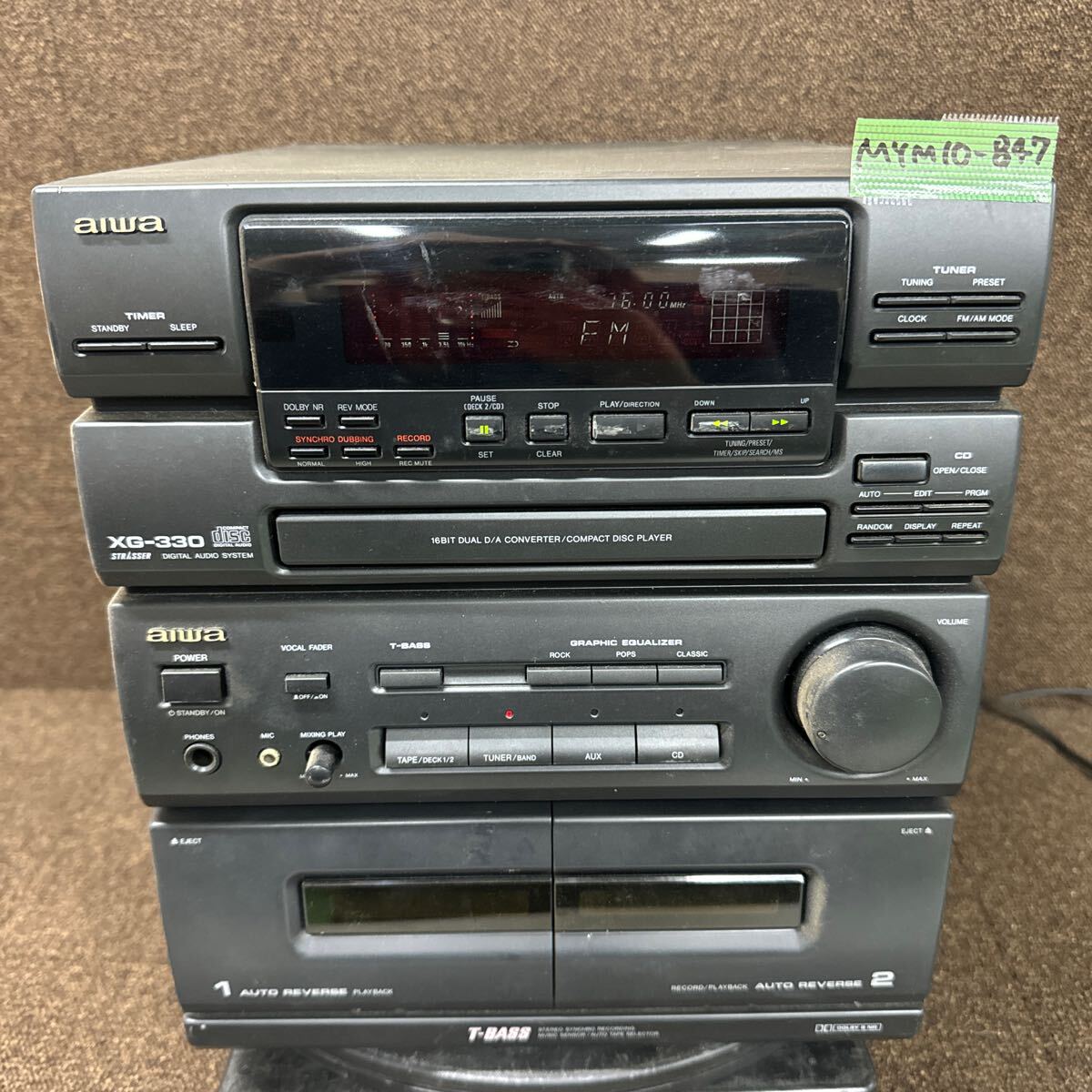 Yahoo!オークション -「aiwa コンポ xg-」(システムコンポ