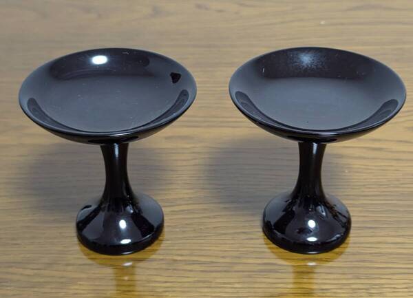 仏壇用品 高坏 木製 溜塗 京型 春 タメ 仏具 お盆 お彼岸 仏教美術 昭和レトロ