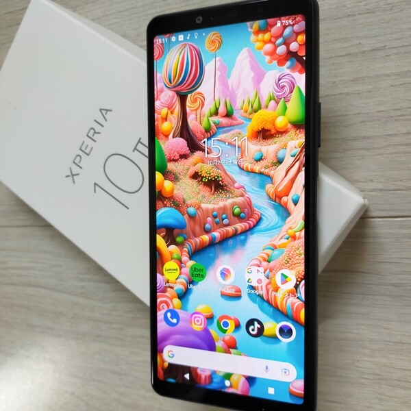 「Xperia 10 Ⅱ」 ブラック エクスペリア テン マークツー SOV43 かなり美品になると思います。 RAM4GB.ROM64GB SIMロック解除済