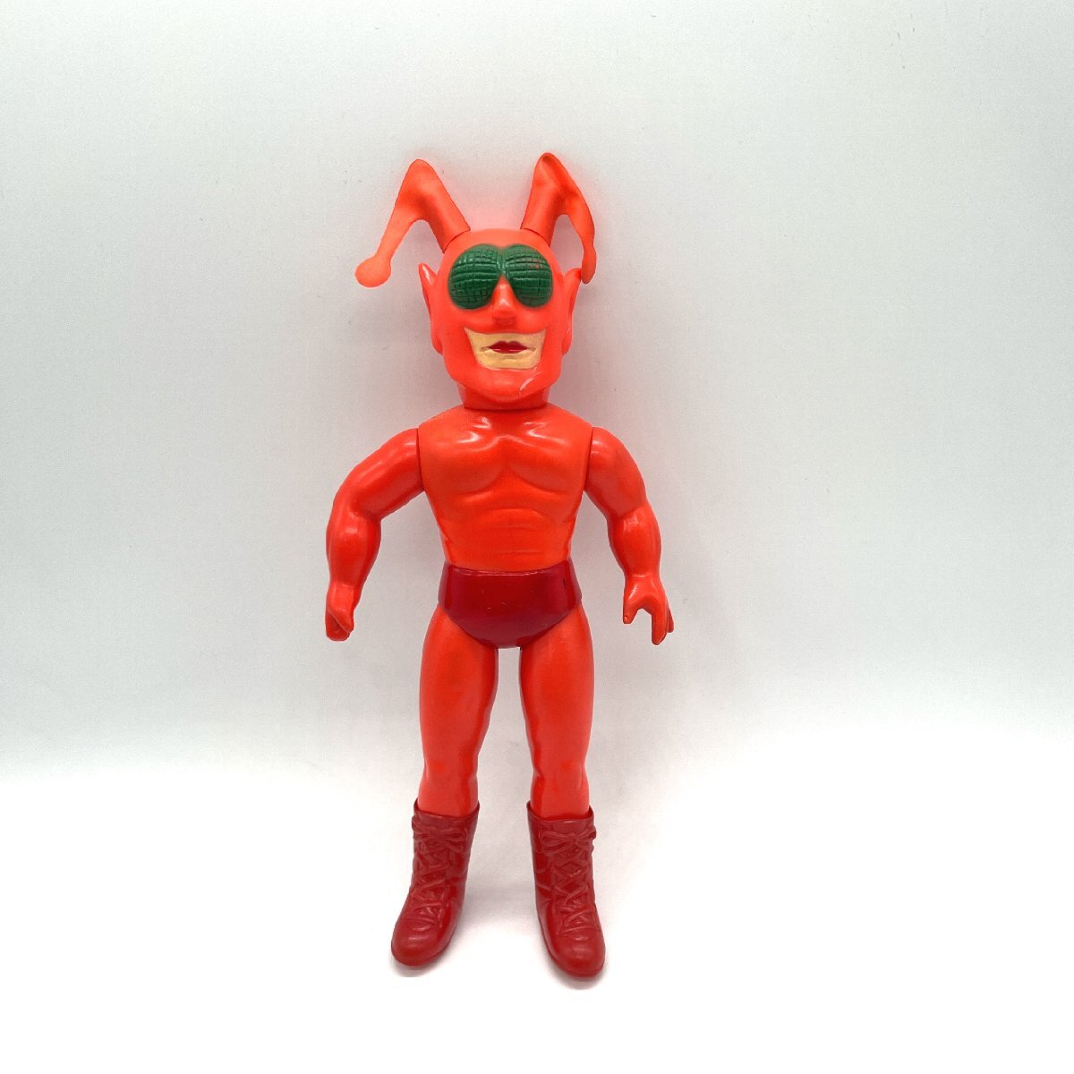 【レトロ】ミスターカミカゼ　ソフビ　中嶋製作所　当時物