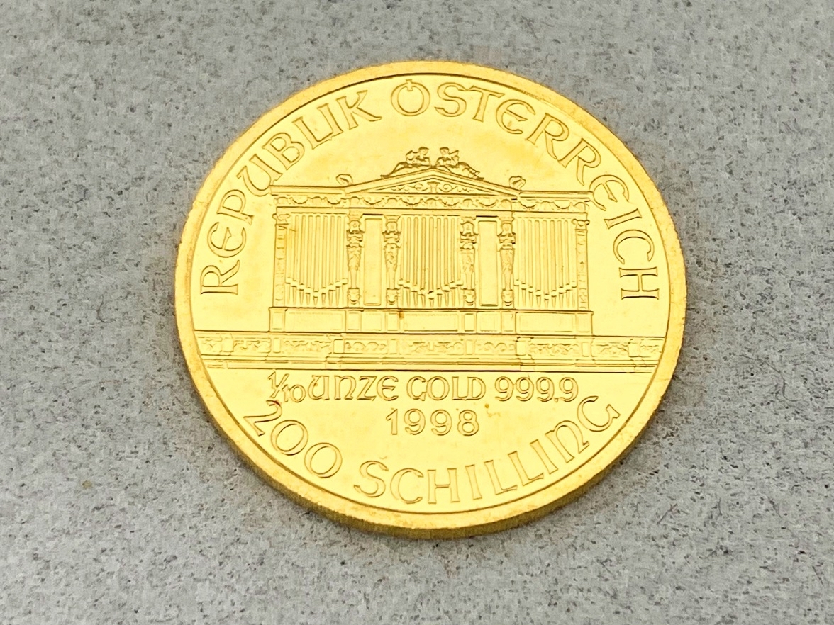 オーストリア ウィーン金貨 1/10オンス 1992年 純金 24金 3.11g クリアケース入 中古美品 保証書付 送料無料 : wh-au-1 -10-1992 : Bijou.com(ビジュードットコム) - 通販 - Yahoo!ショッピング