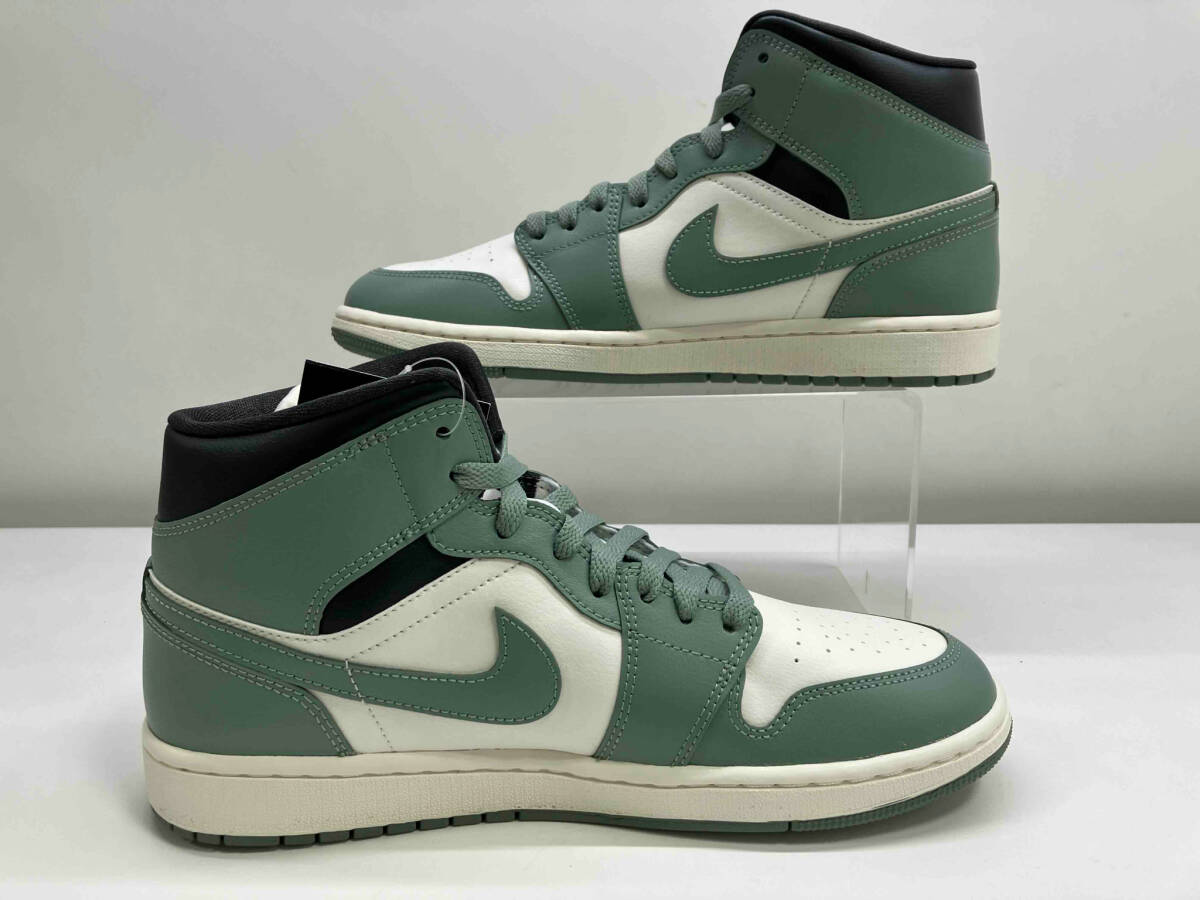 NIKE Women's Air Jordan 1 Mid “Jade Smoke”BQ6472-130