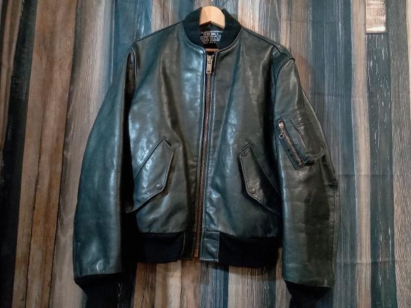 Yahoo!オークション -「schott ma-1 レザー」(ファッション) の