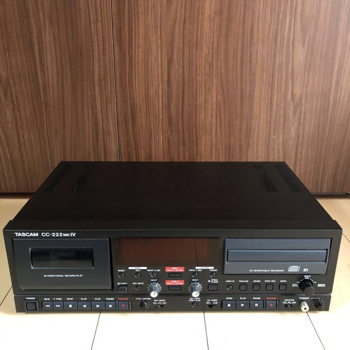 Yahoo!オークション -「tascam cc-222」(一般) (カセットデッキ Yahoo!オークション -「tascam cc-222」(一般) (カセットデッキ