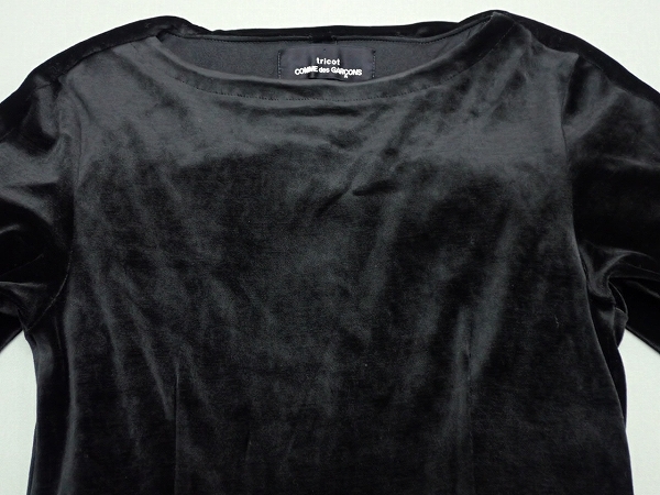 tricot COMME des GARCONS ベロアワンピース□コムデギャルソン トリコ/80's ビンテージ/マキシ/レディース/@B3/24*10*4-3 tricot COMME des GARCONS ベロアワンピース□コムデギャルソン トリコ/80's ビンテージ/マキシ/レディース/@B3/24*10*4-3