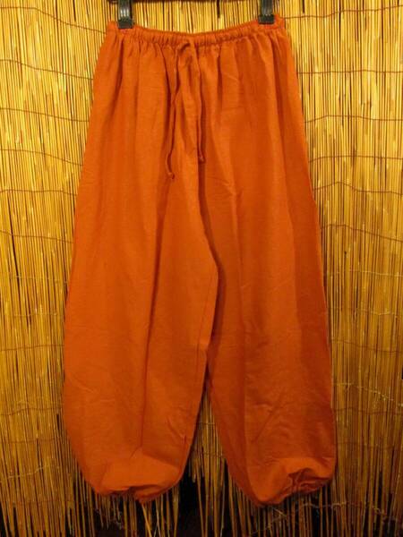 【SALE】①新品*男女兼用*コットン素材*無地*シンプル*ふんわり*アラジンパンツ