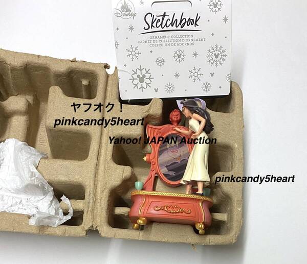 2024 ディズニーストア アースラ オーナメント ヴァネッサ バネッサ リトル マーメイド Disney Sketchbook Ornament