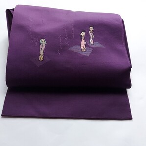 名古屋帯 単なごやおび 人形柄名古屋帯