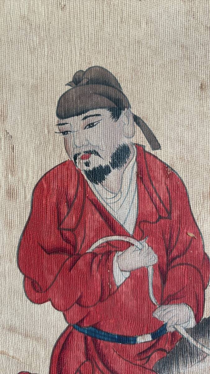 渓谷洶史之図 田中頼璋自筆掛軸 嘉本周石極箱