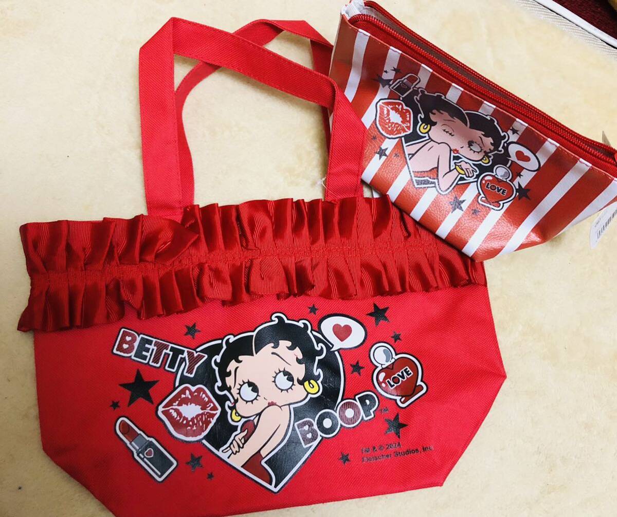 ビンテージ90's○DEADSTOCK BETTY BOOPボストンバッグ○240514c7-