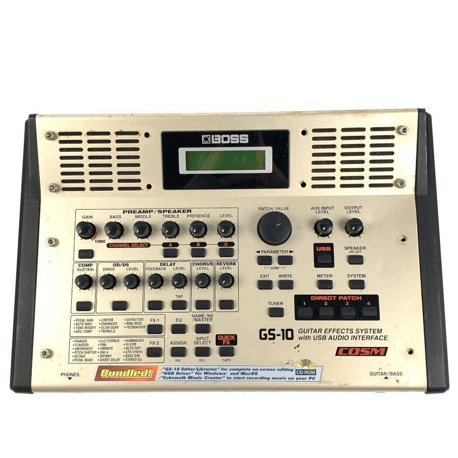BOSS GS-10 ギターエフェクター オーディオインターフェース