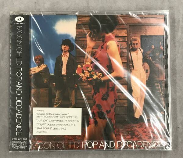 新品未開封CD☆MOON CHILD,.POP & DECADENCE(1999/01/27)/ AVCD11697.