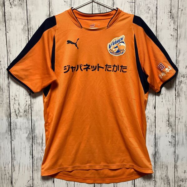 PUMA プーマ サッカー V・VAREN長崎 半袖トレーニングシャツ O 支給品 送料無料