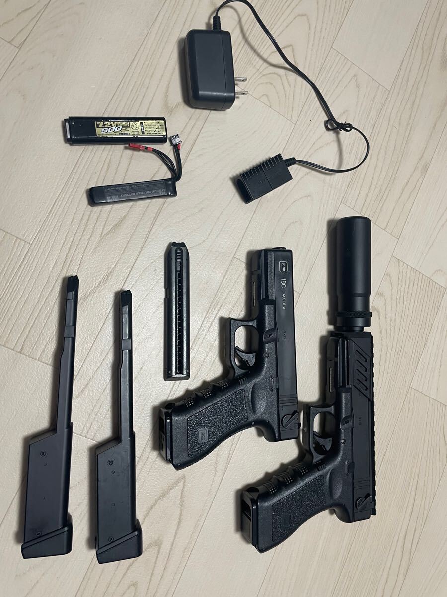 Yahoo!オークション -「グロック18c ジャンク」(電動ガン