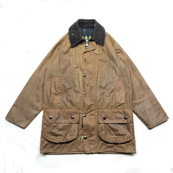 90s Barbour beaufort c36 バーク バブアー ビューフォート ブラックウォッチ ブラウン キャメル
